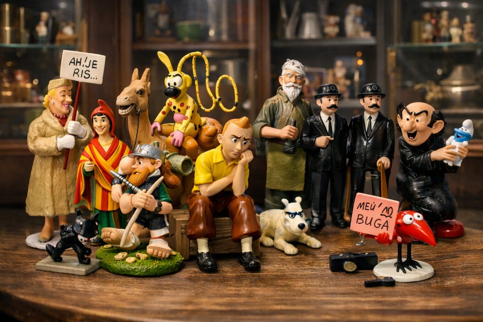 FIGURINES PUBLICITAIRES MARGARINE DUKA EUR 35,00